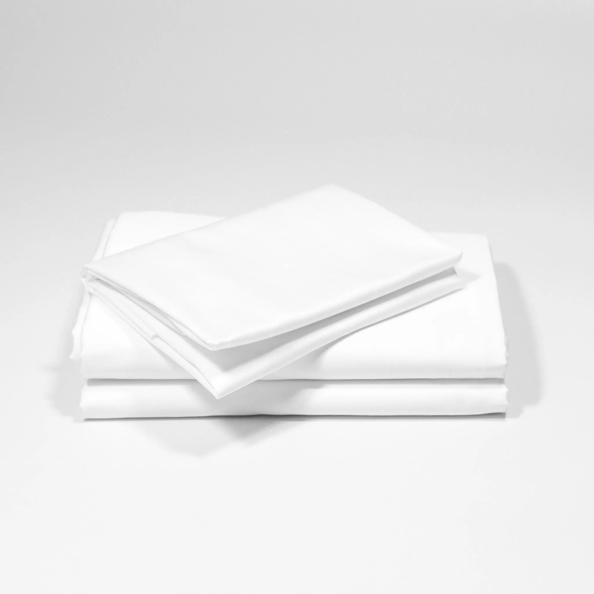 400TC Cotton Sateen Sheets Sets(ボックスシーツ&枕カバー)