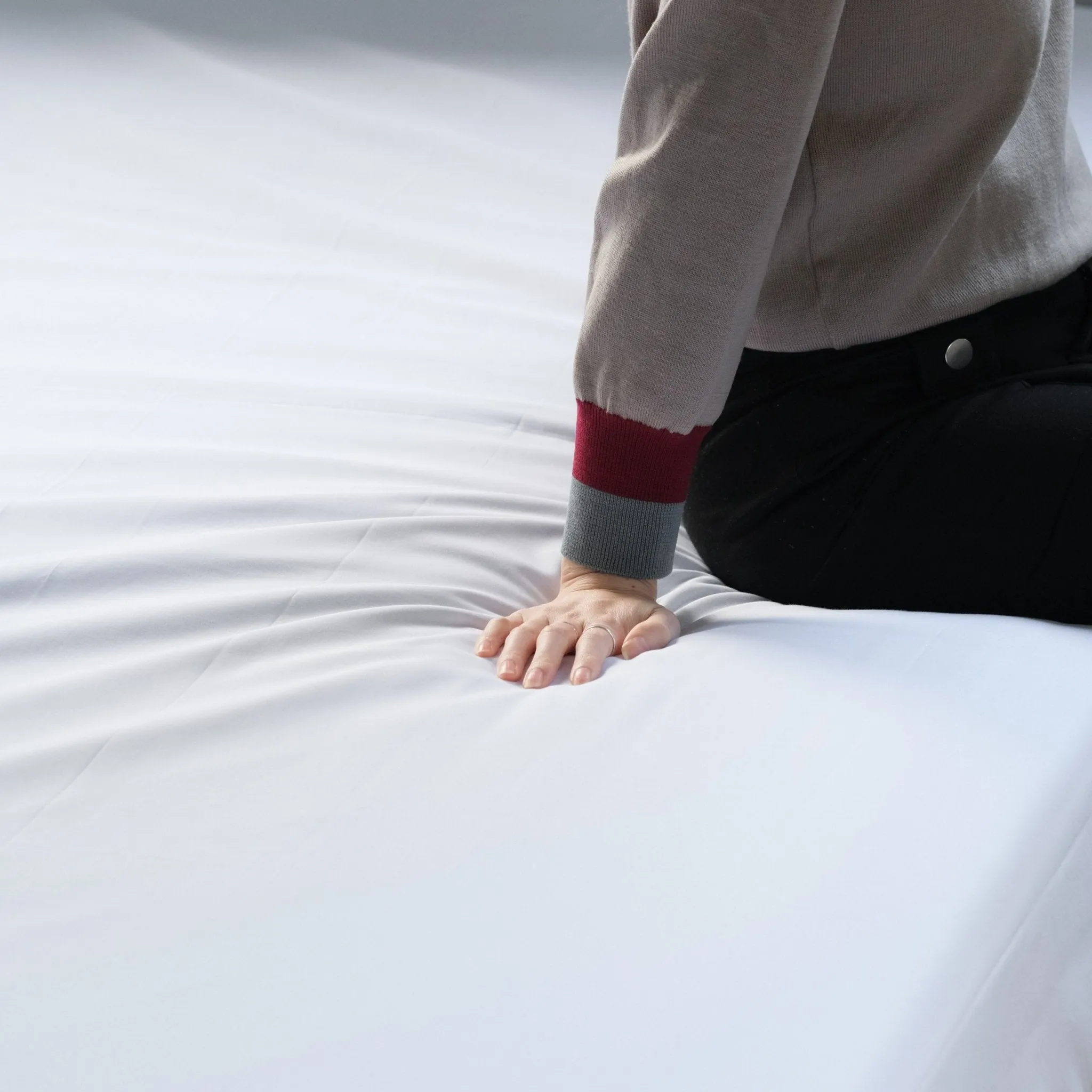 400TC Cotton Sateen Sheets Sets(ボックスシーツ&枕カバー)