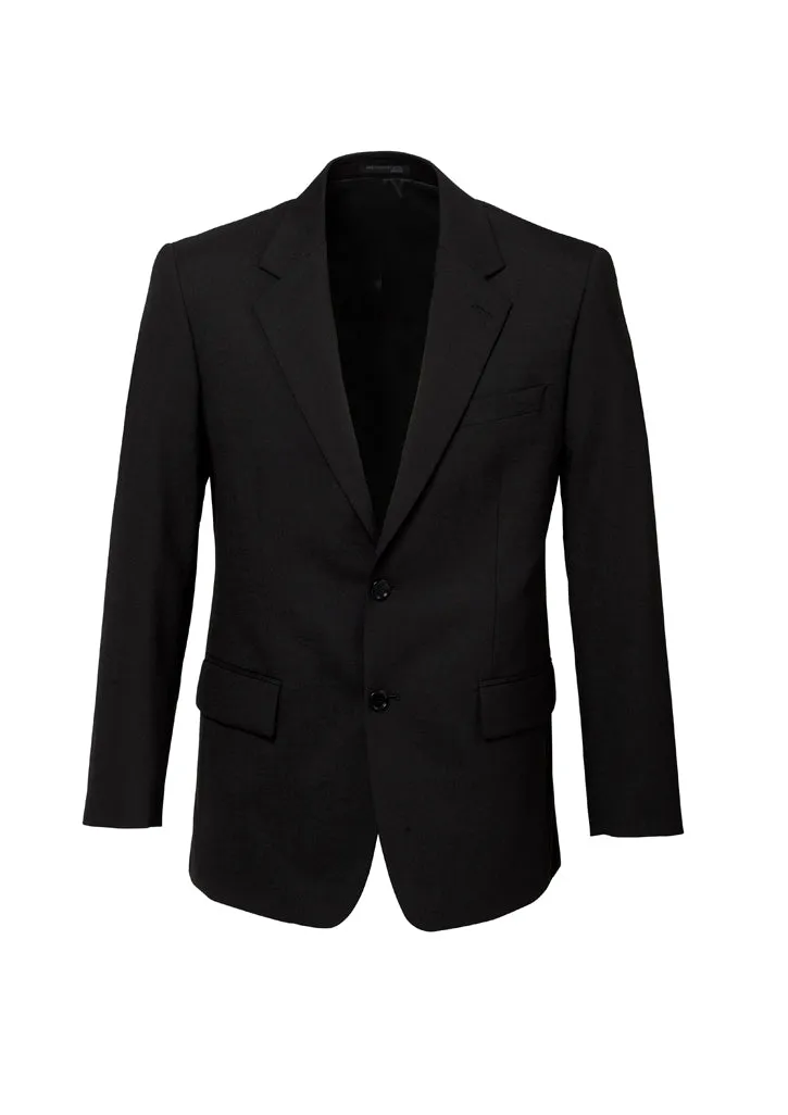 84011 - Biz Corporates - Comfort Wool Stretch Mens Two Button Classic Jacket