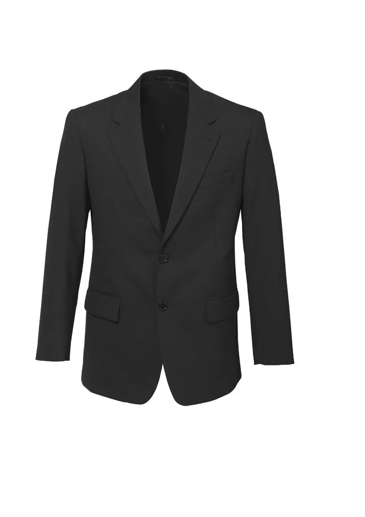 84011 - Biz Corporates - Comfort Wool Stretch Mens Two Button Classic Jacket