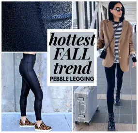 88767   Trina Black Pebble Leggings