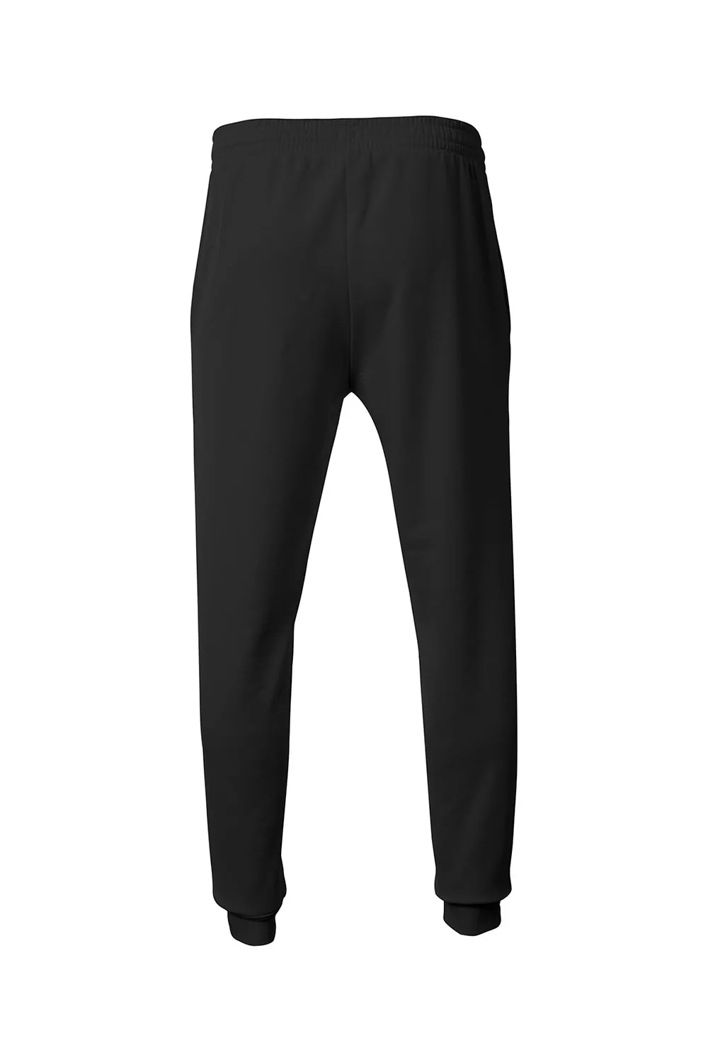 A4 Mens Sprint Tech Fleece Jogger Sweatpants w/ Pockets - Black