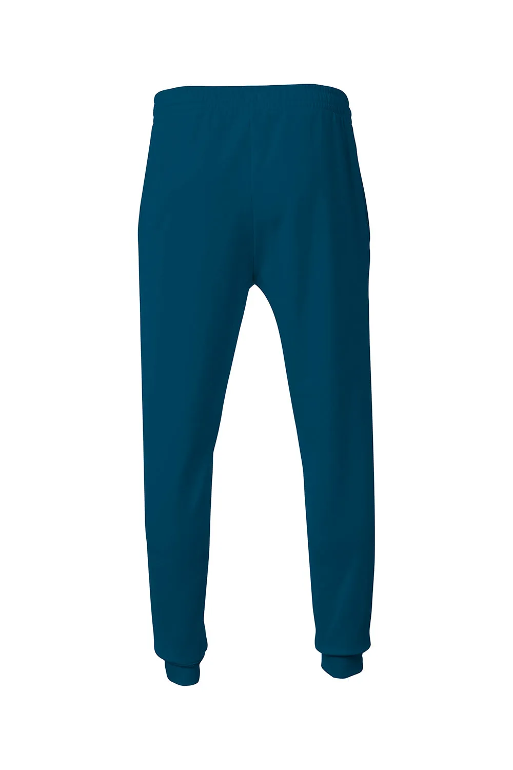 A4 Mens Sprint Tech Fleece Jogger Sweatpants w/ Pockets - Navy Blue