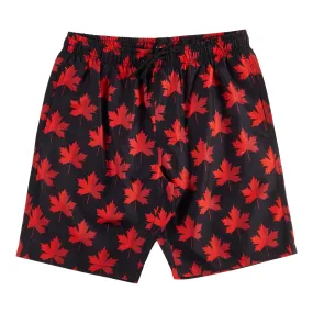 ACX Active Men's Canada Day Themed Swim Trunks
