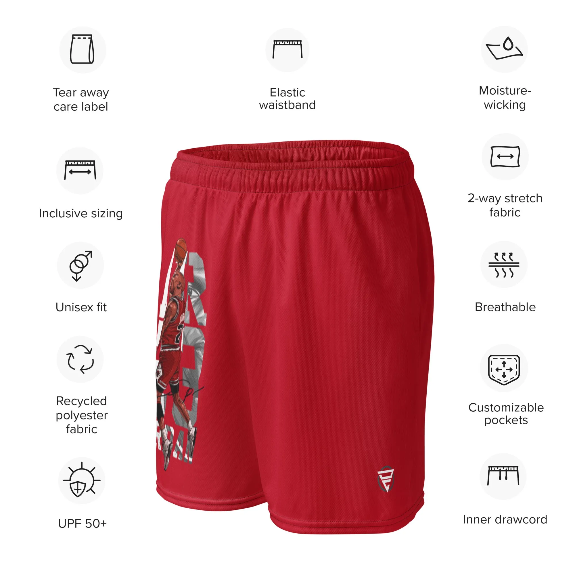 Air 23 Unisex mesh shorts