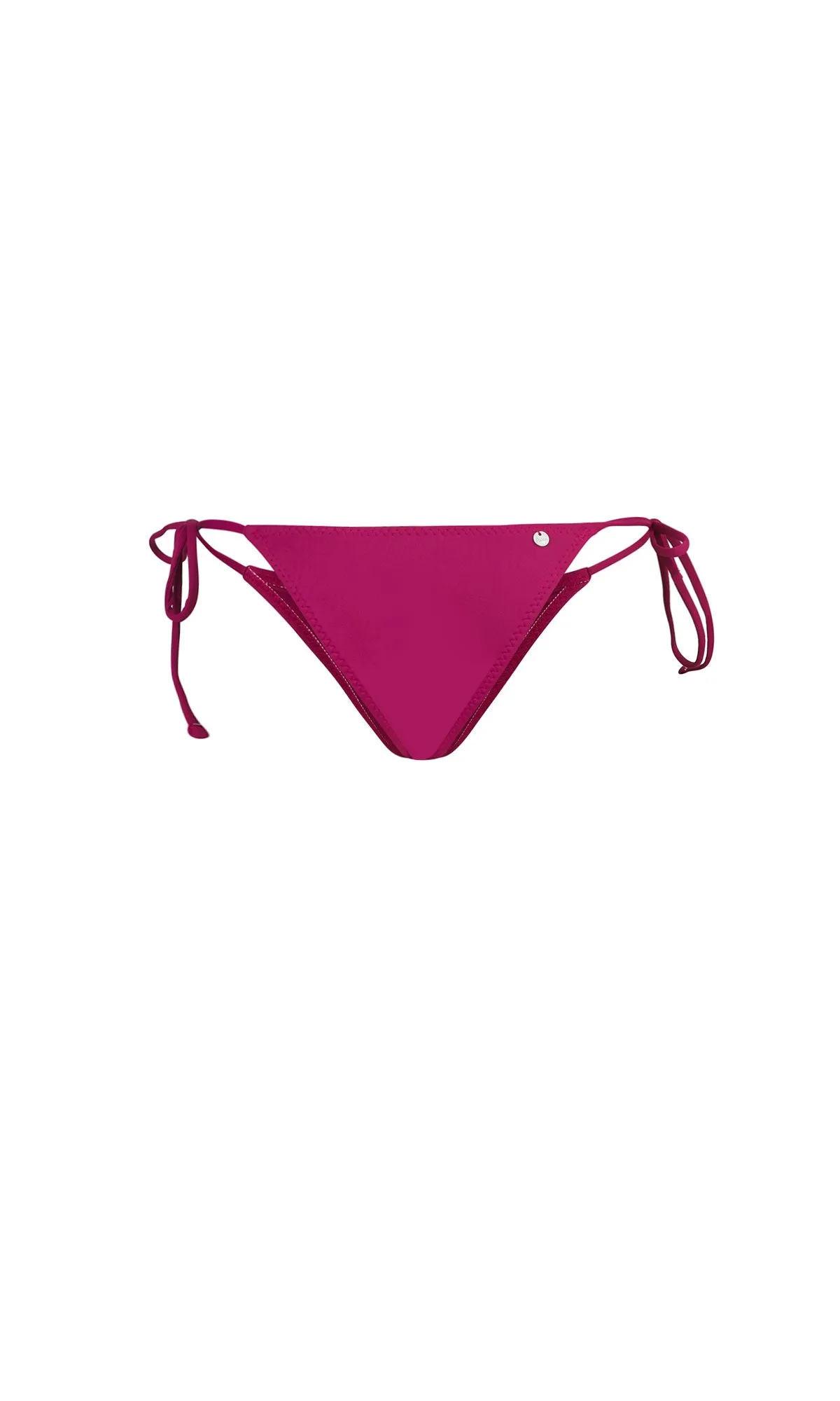 AYLA Tie Bikini Bottom Bougainvillea