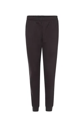 Badger Mens Athletic Fleece Jogger Sweatpants w/ Pockets - Black