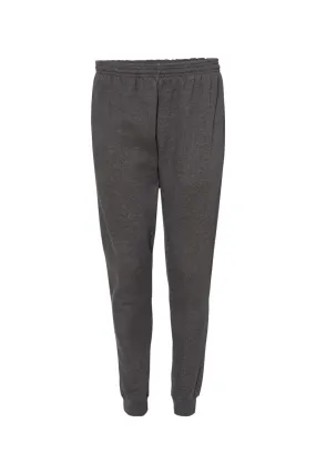 Badger Mens Athletic Fleece Jogger Sweatpants w/ Pockets - Charcoal Grey