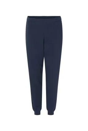 Badger Mens Athletic Fleece Jogger Sweatpants w/ Pockets - Navy Blue