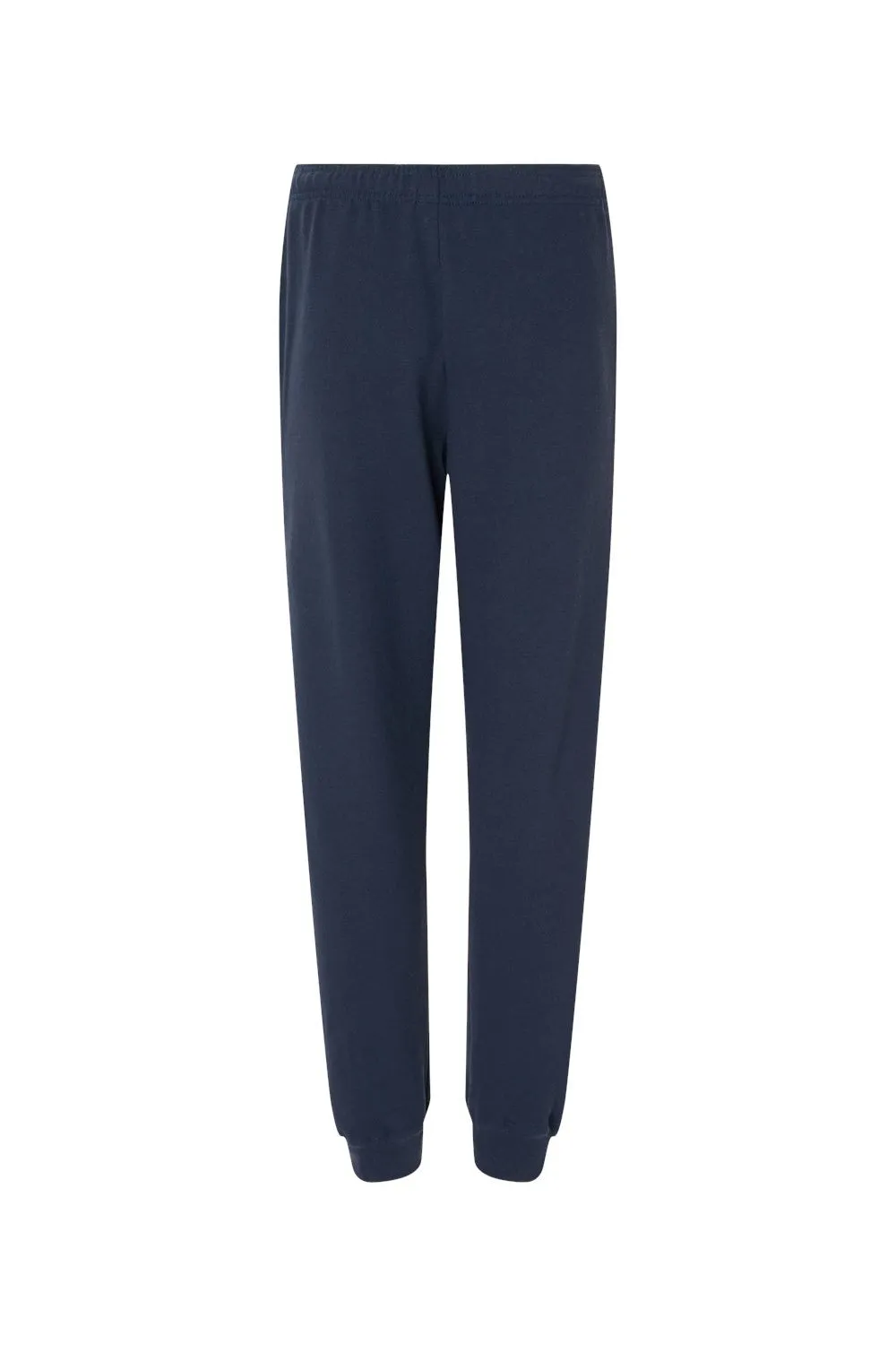 Badger Mens Athletic Fleece Jogger Sweatpants w/ Pockets - Navy Blue
