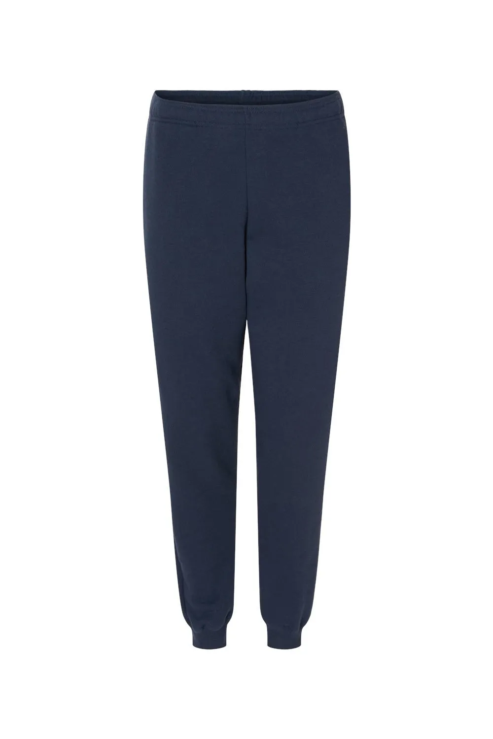 Badger Mens Athletic Fleece Jogger Sweatpants w/ Pockets - Navy Blue