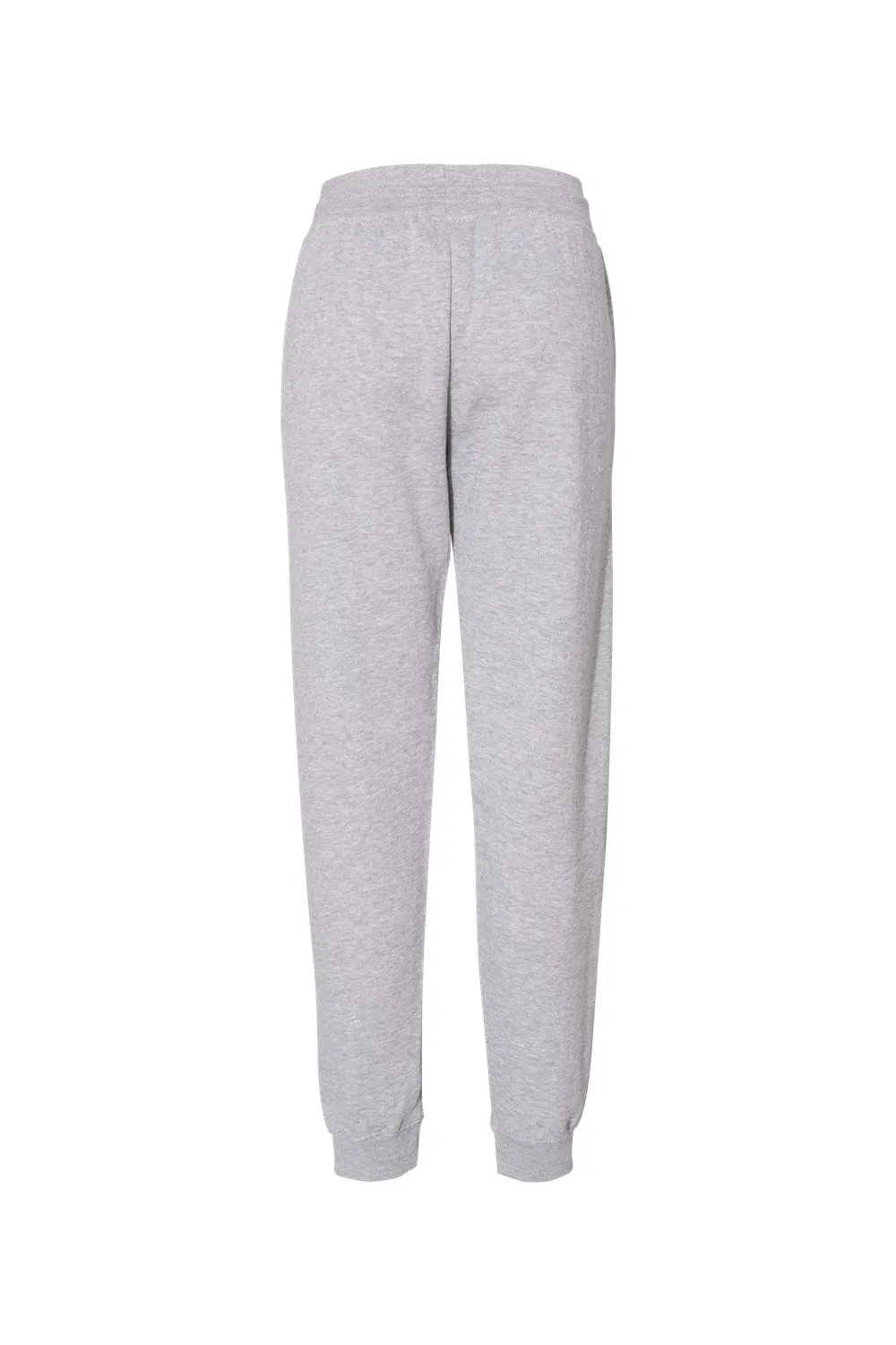 Badger Womens Athletic Fleece Jogger Sweatpants w/ Pockets - Oxford Grey