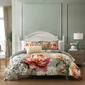 Bebejan Whispering Willows 5 Piece Reversible Comforter Set