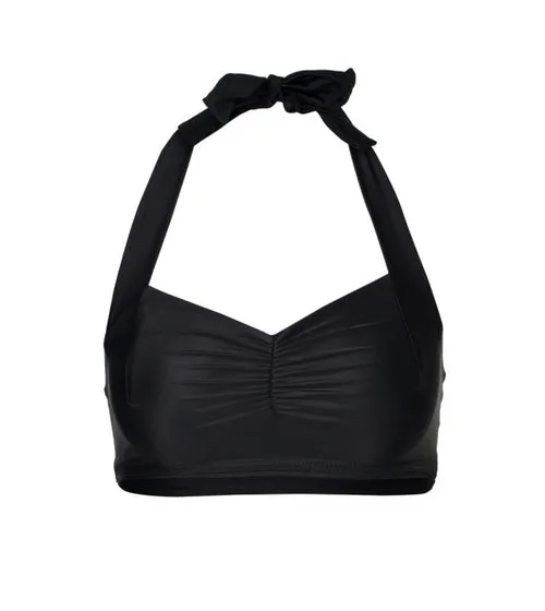 Black Simple bikini top