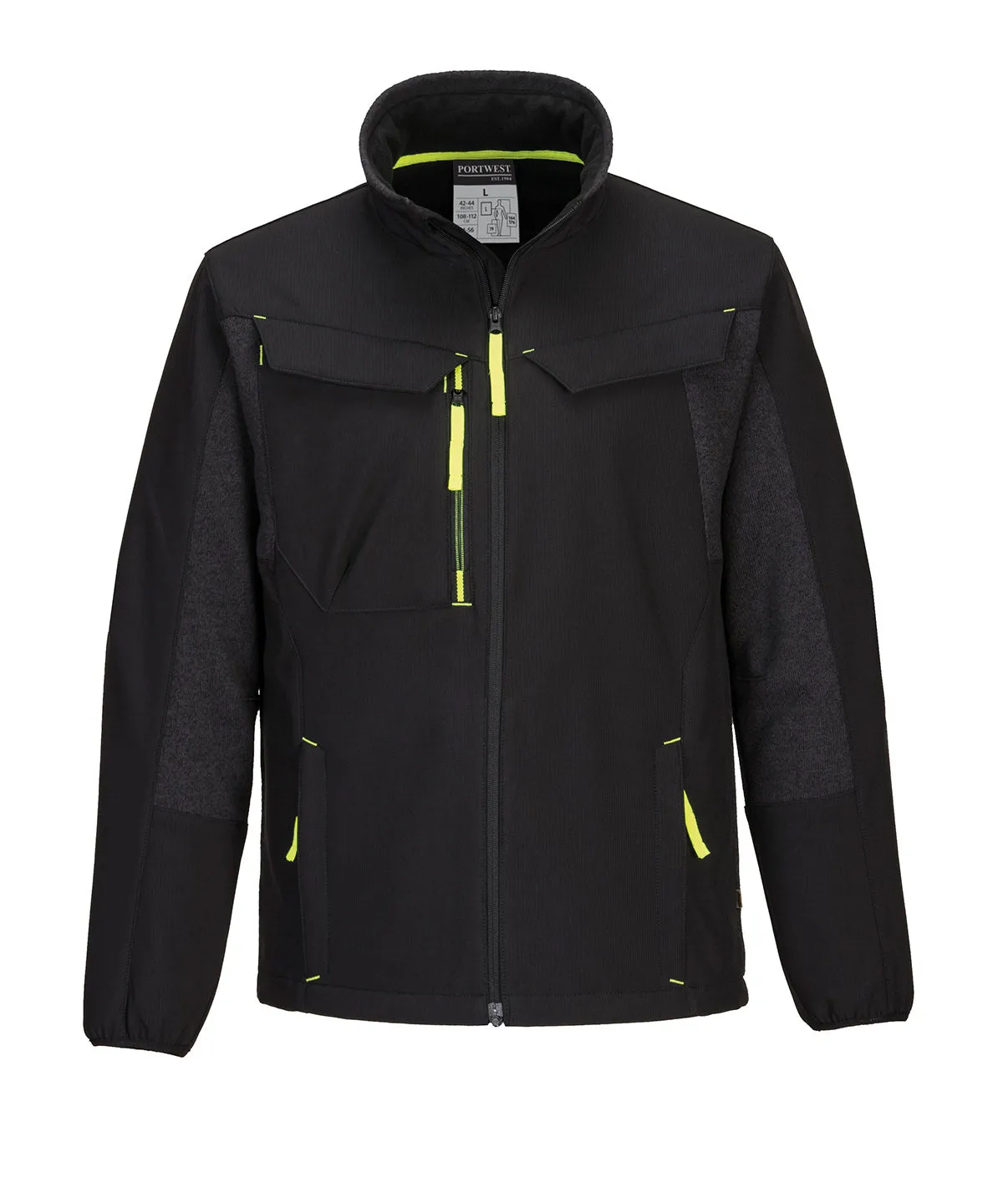 Black - WX3 Eco Hybrid softshell jacket (2L) (T753)