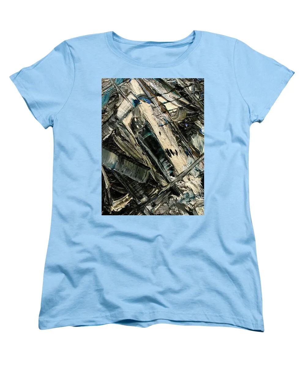 Blue Scrape - Women's T-Shirt (Standard Fit)