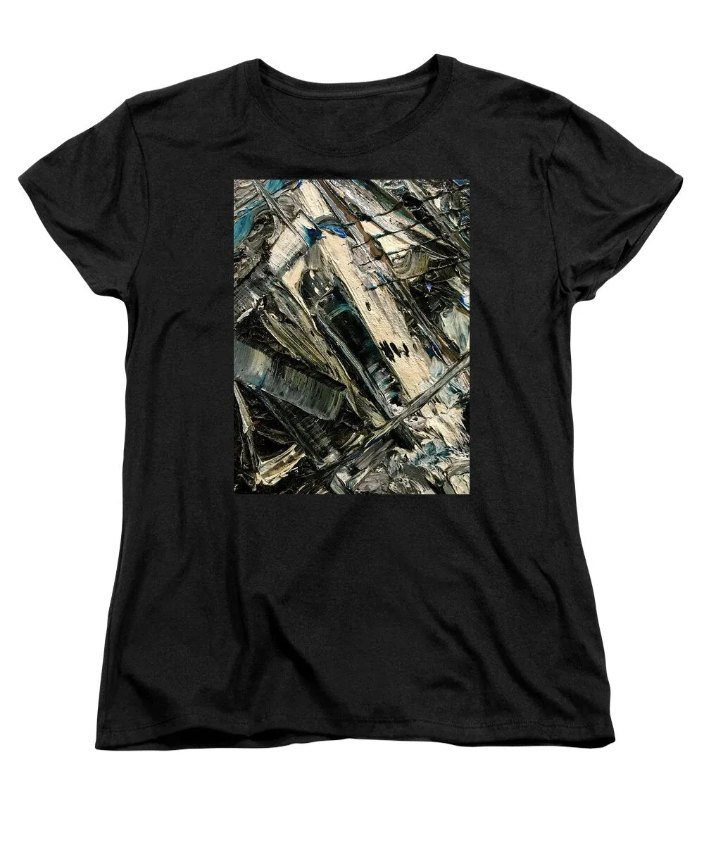 Blue Scrape - Women's T-Shirt (Standard Fit)