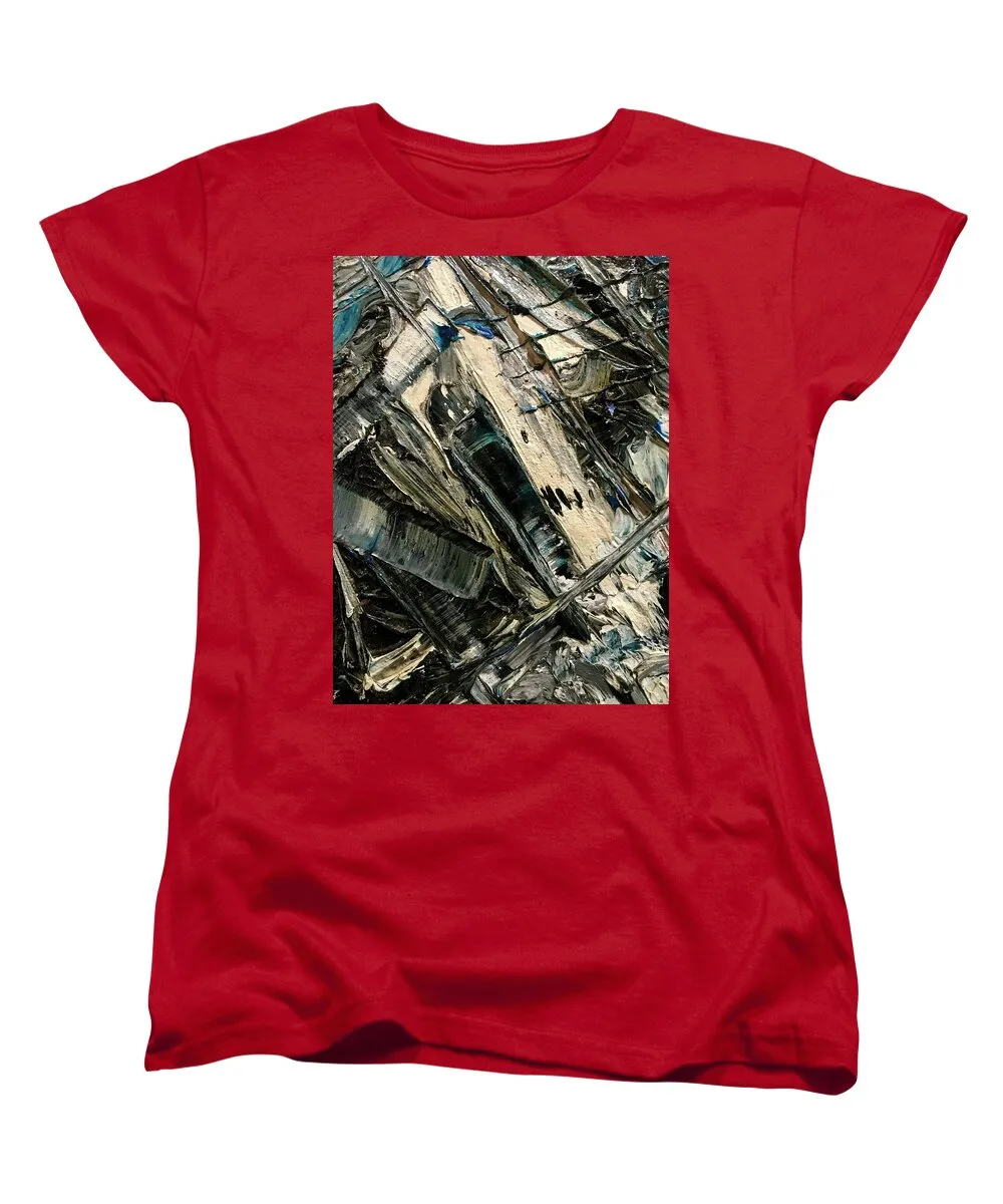 Blue Scrape - Women's T-Shirt (Standard Fit)