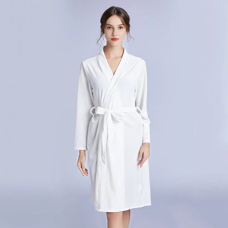 Bridesmaid Gifts Bridesmaid Robes Velvet Robe Embroidered Bridal Party Robes Bride Robe