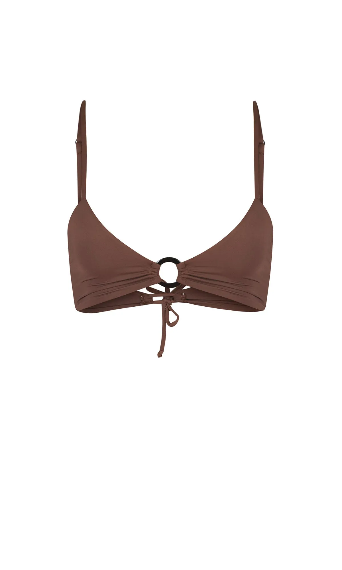 CALI Top Chocolate Brown