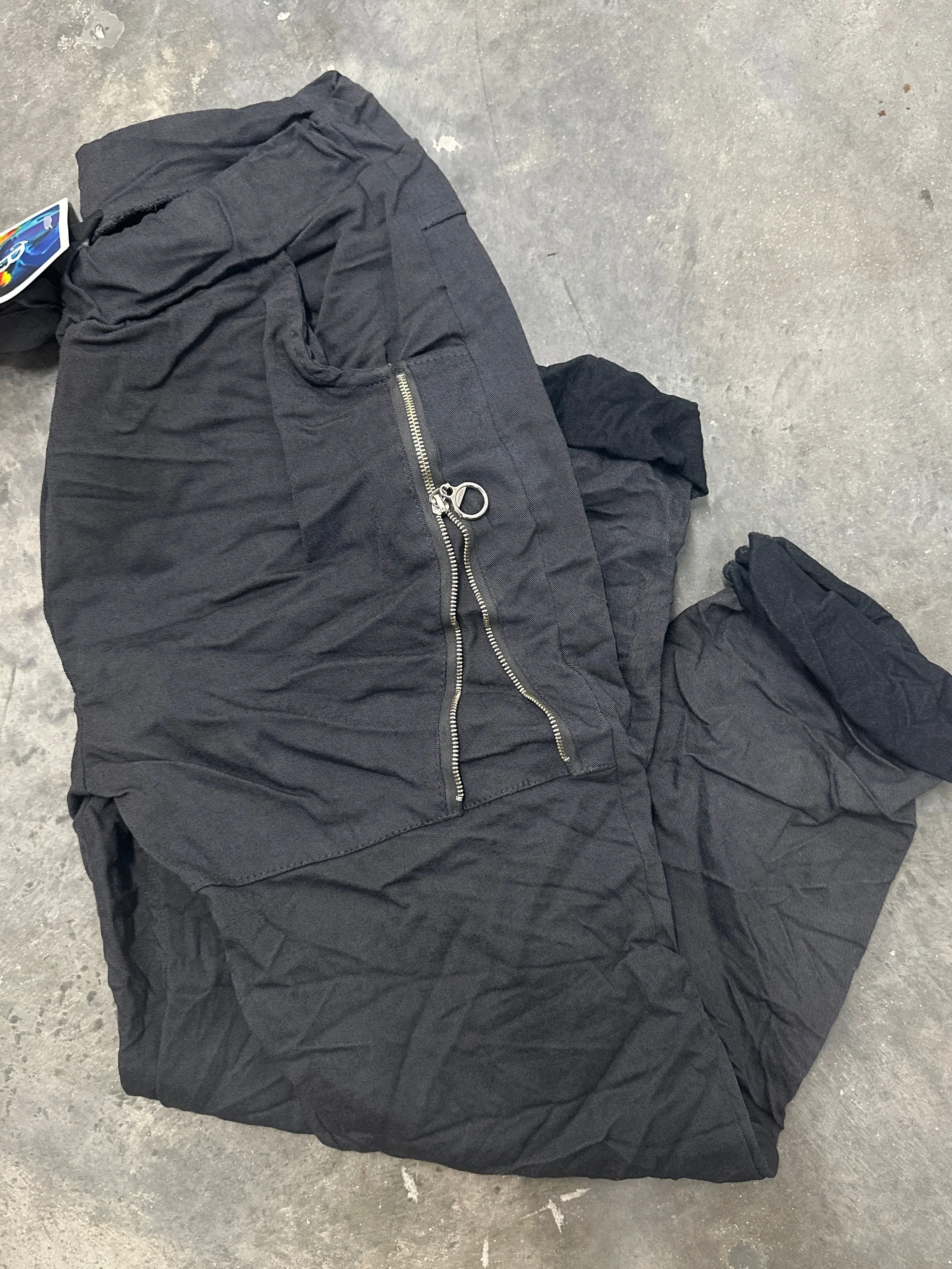 Camille Zippered Jogger Pants