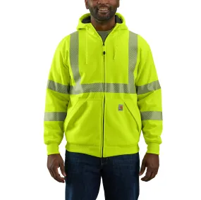 Carhartt Men's Hi-Vis Rain Defender® Thermal Lined Class 3 Sweatshirt