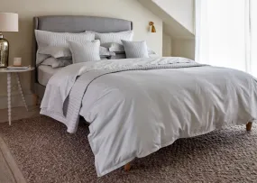 Christy "Riley" Duvet Cover Sets in Platinum