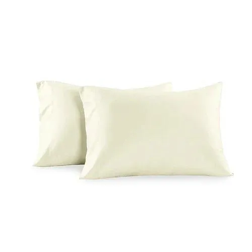 CinchFit American Made Luxury 600TC Thick Quality 100% Cotton Queen And King Pillowcase Set