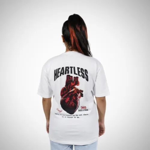 Demon Wear's Teddy "Heartless" Graphic T-Shirt Combo Pack Of 2 for Her