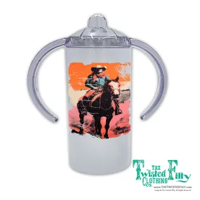 Desert Cowboy Toddler Sippy