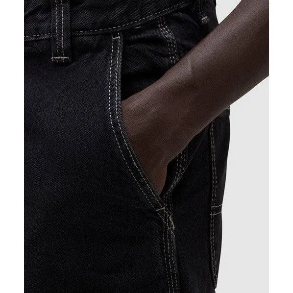 Dickies Madison Denim Pants Loose Fit Black Wash