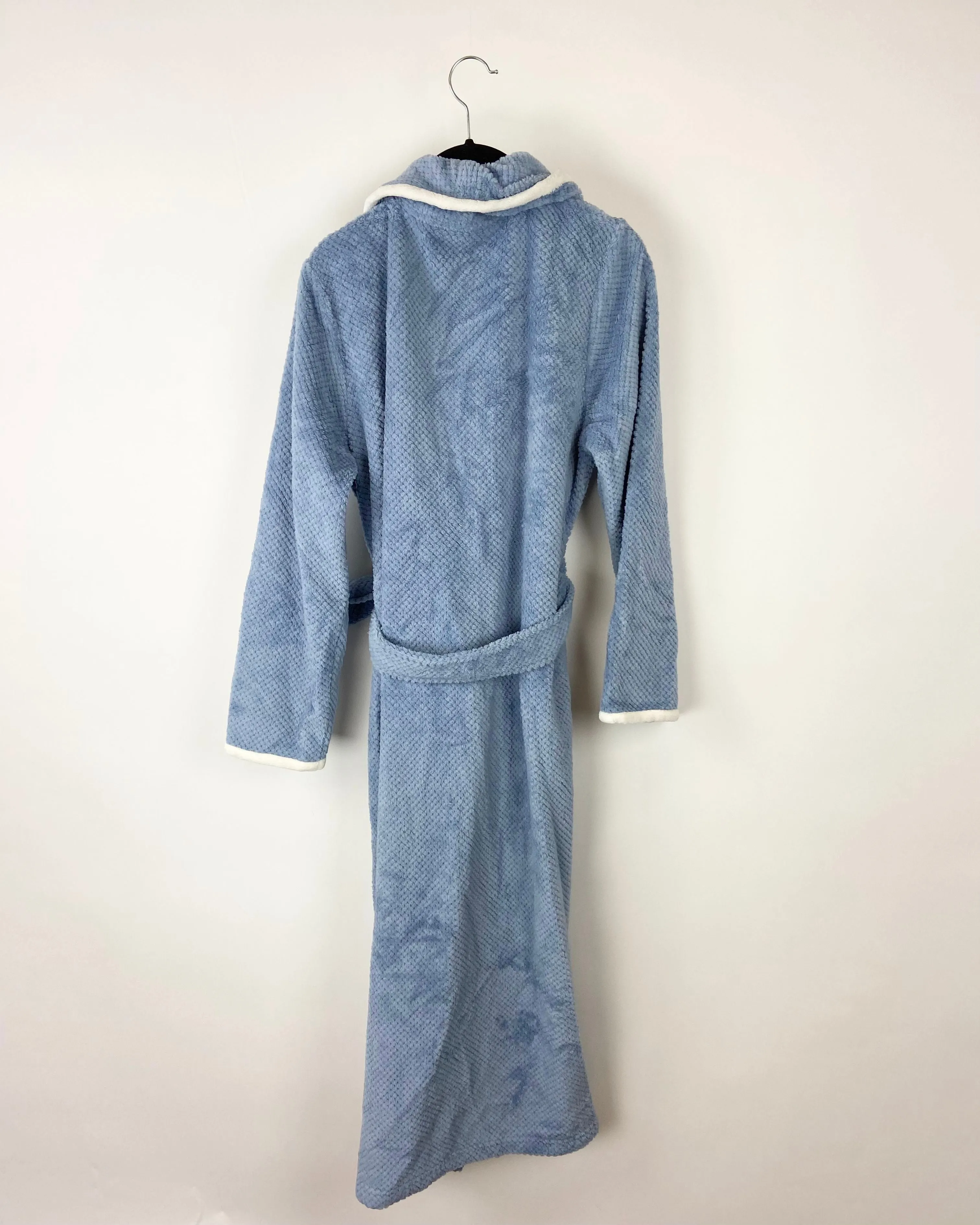 Dusty Blue Long Robe - Size 6/8