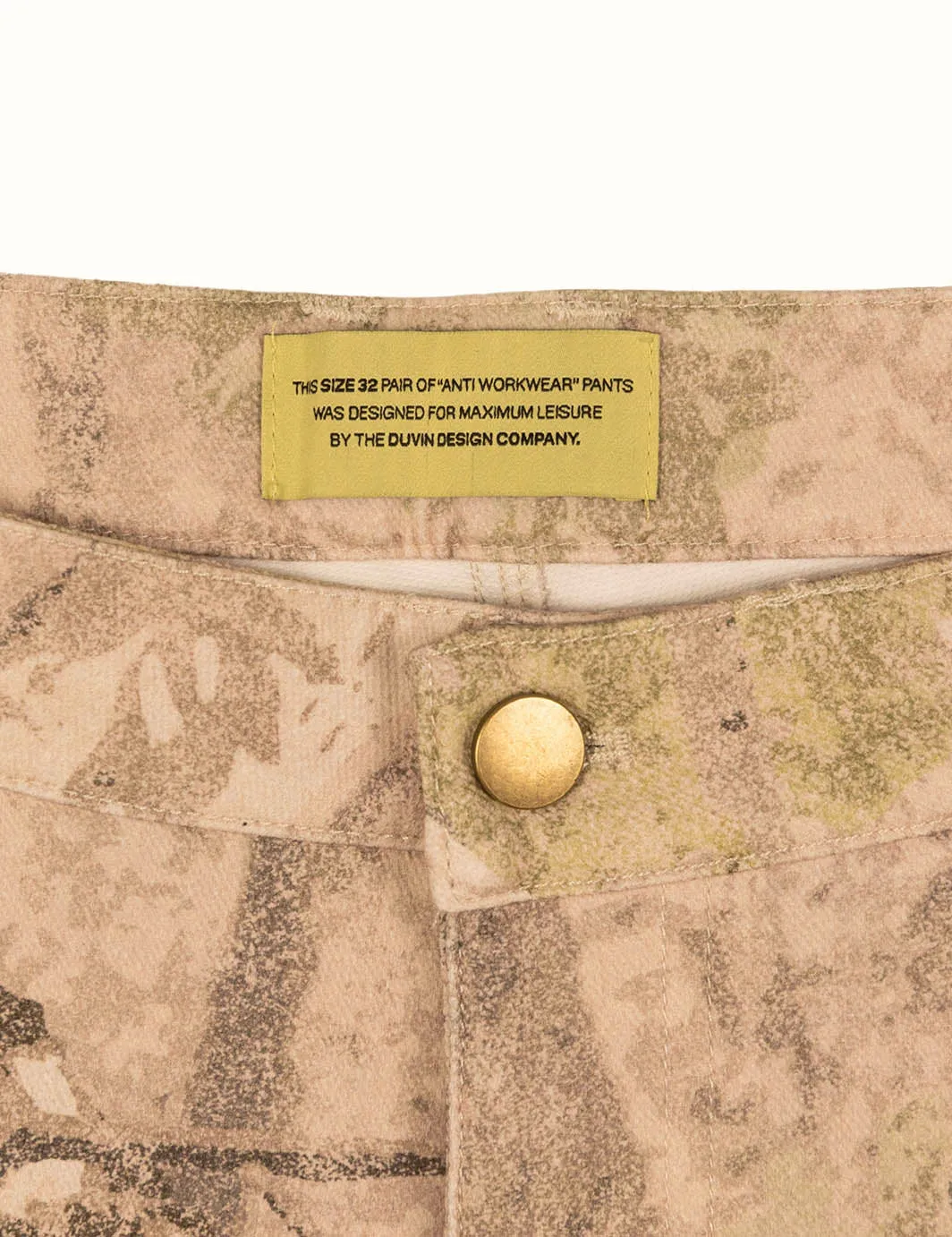 Duvin Loose Anti-Workwear Pant - 'Camo'