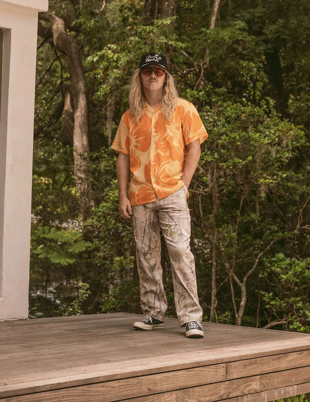 Duvin Loose Anti-Workwear Pant - 'Camo'