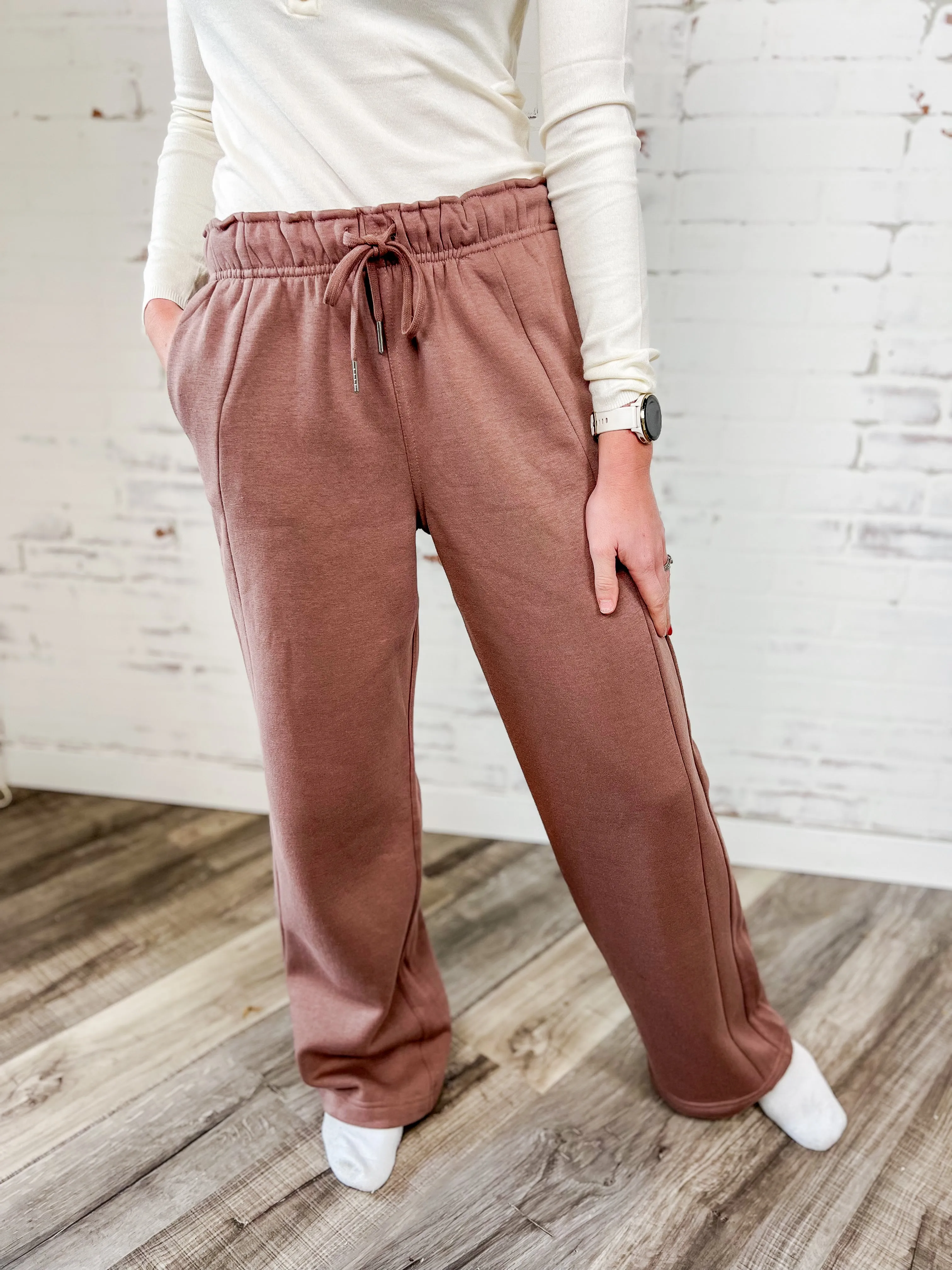 Elastic Waist Sweatpants