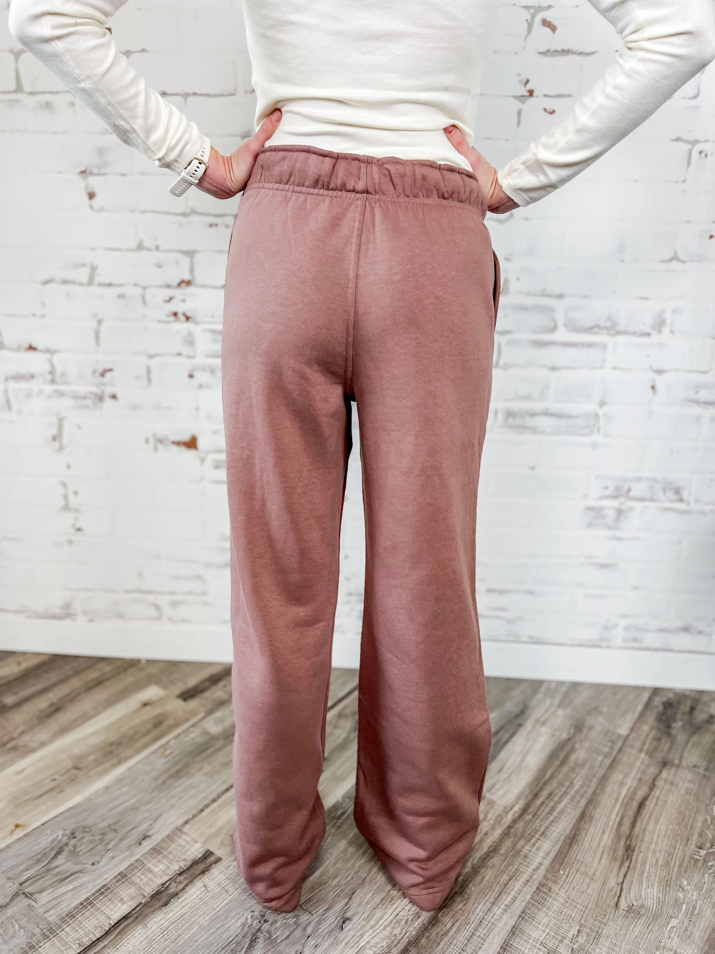 Elastic Waist Sweatpants