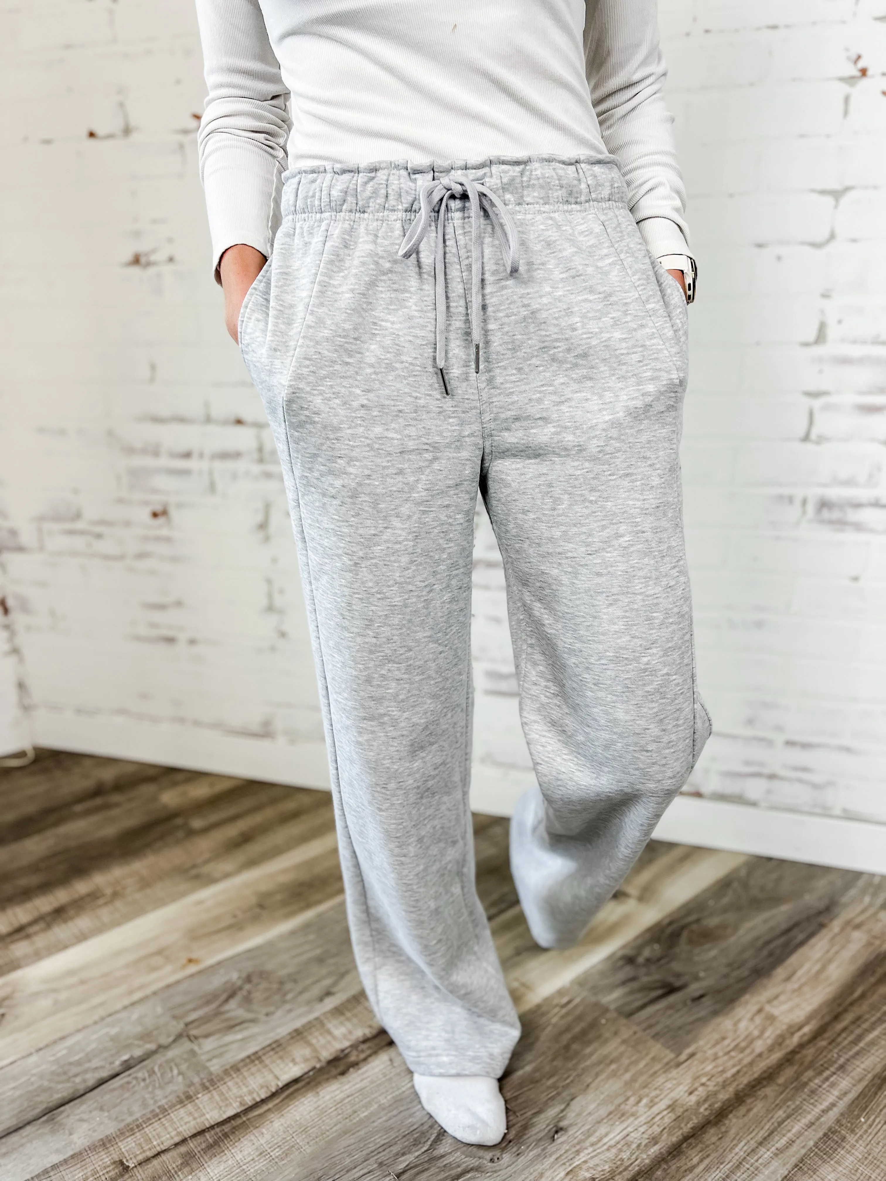 Elastic Waist Sweatpants