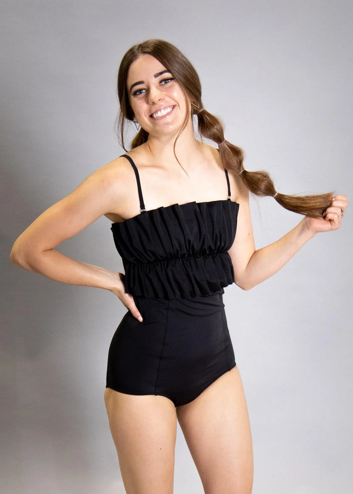 Extended High-Waisted Bottoms | Black