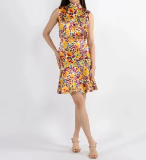 Fleur Short Pleated Dress