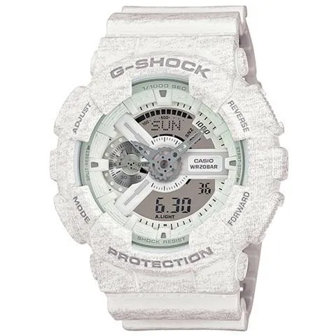 G-SHOCK CASIO_GA-110HT-7A Heather White in White