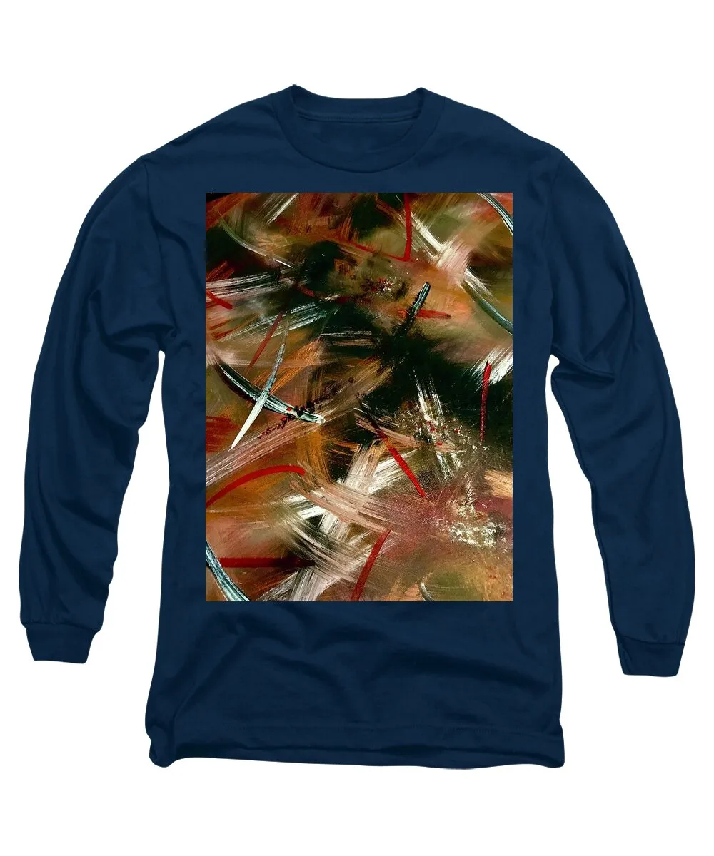 Gold Feather 1 - Long Sleeve T-Shirt