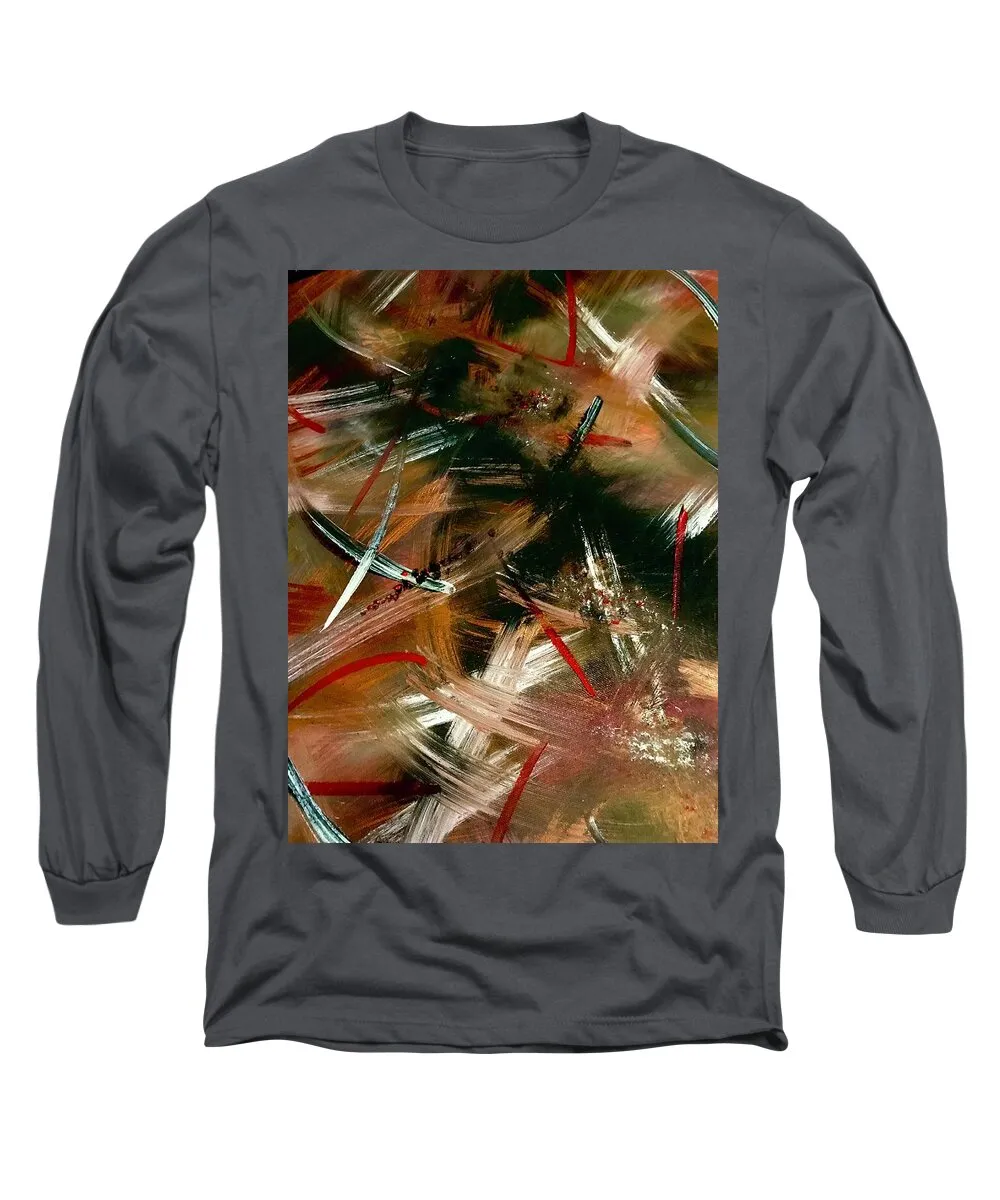 Gold Feather 1 - Long Sleeve T-Shirt