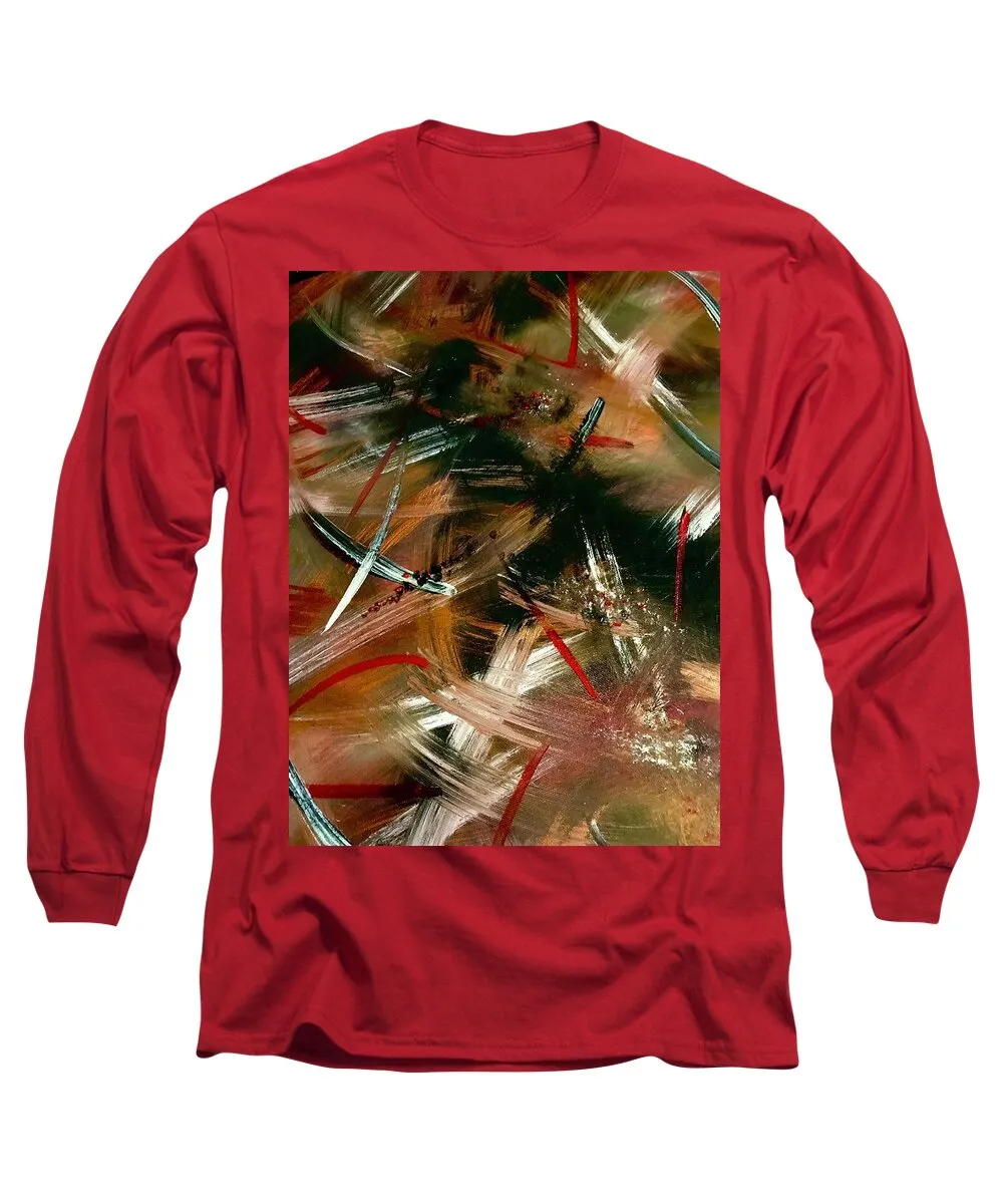 Gold Feather 1 - Long Sleeve T-Shirt