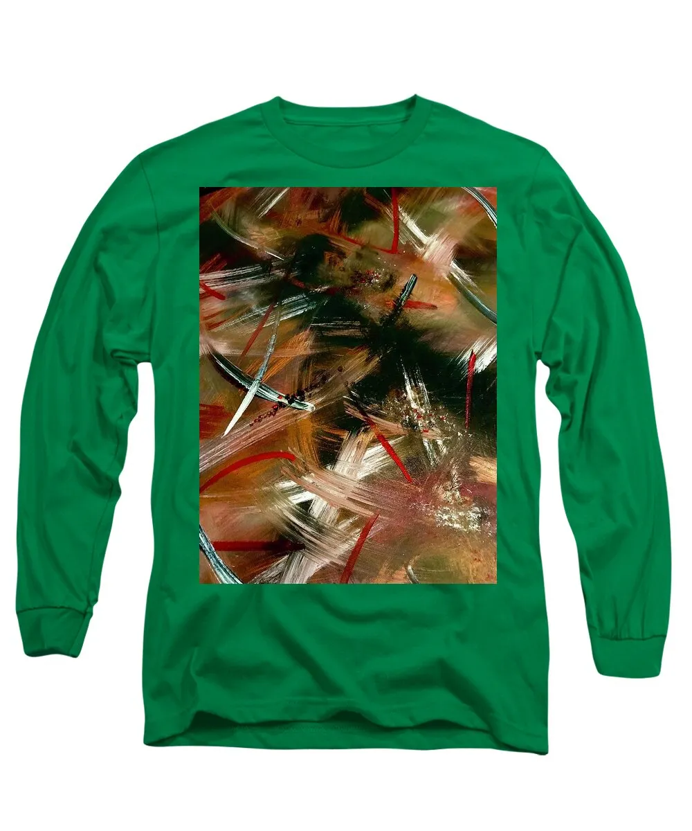 Gold Feather 1 - Long Sleeve T-Shirt