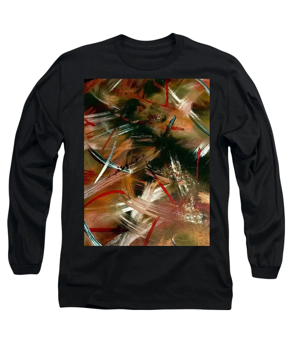 Gold Feather 1 - Long Sleeve T-Shirt