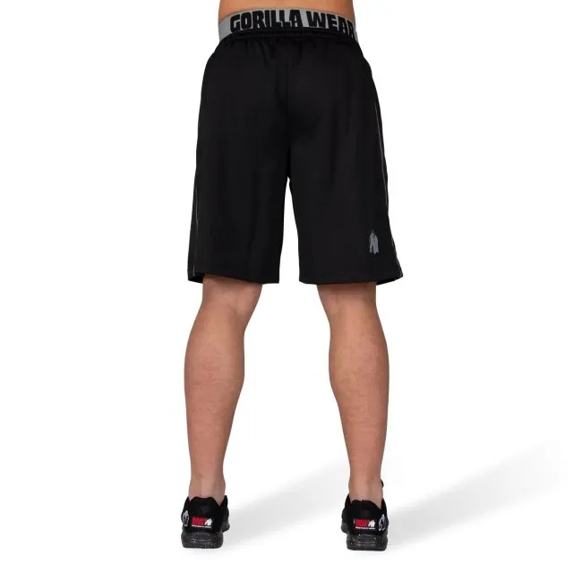 Gorilla Wear California Mesh Shorts - Black-Grey
