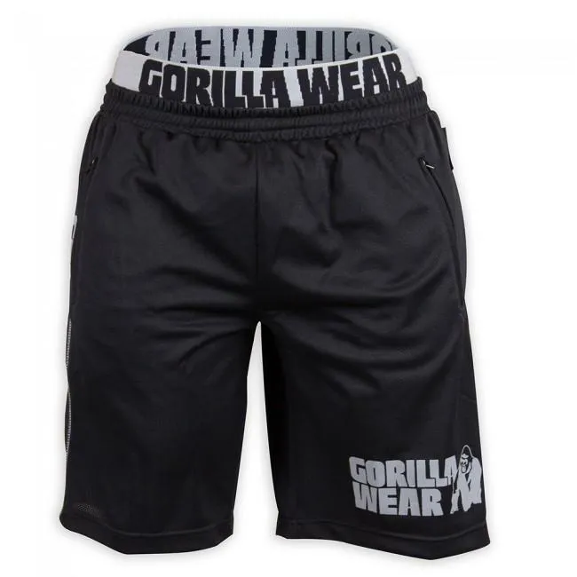 Gorilla Wear California Mesh Shorts - Black-Grey