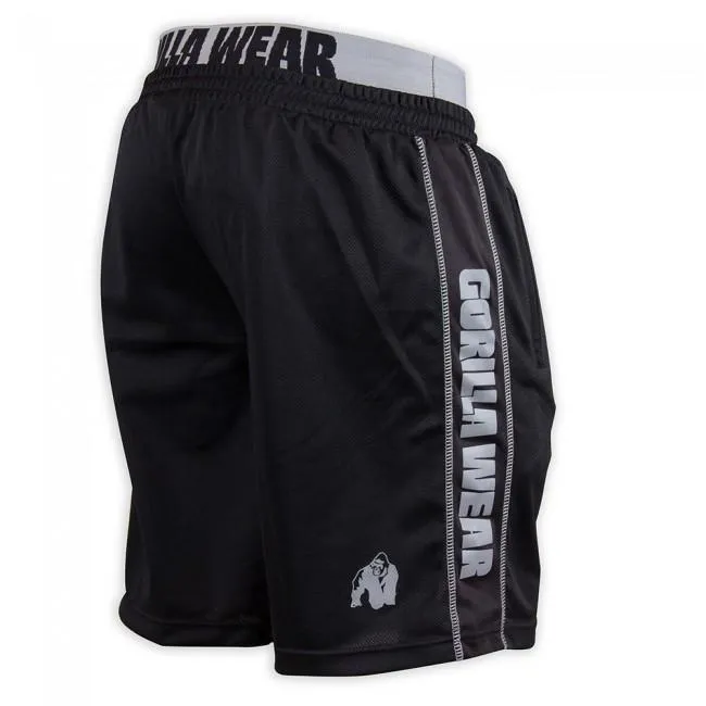 Gorilla Wear California Mesh Shorts - Black-Grey