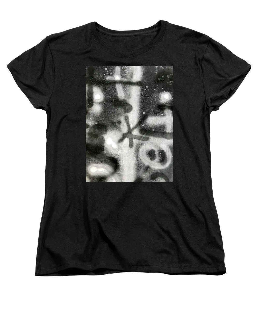 Graffiti BW - Women's T-Shirt (Standard Fit)