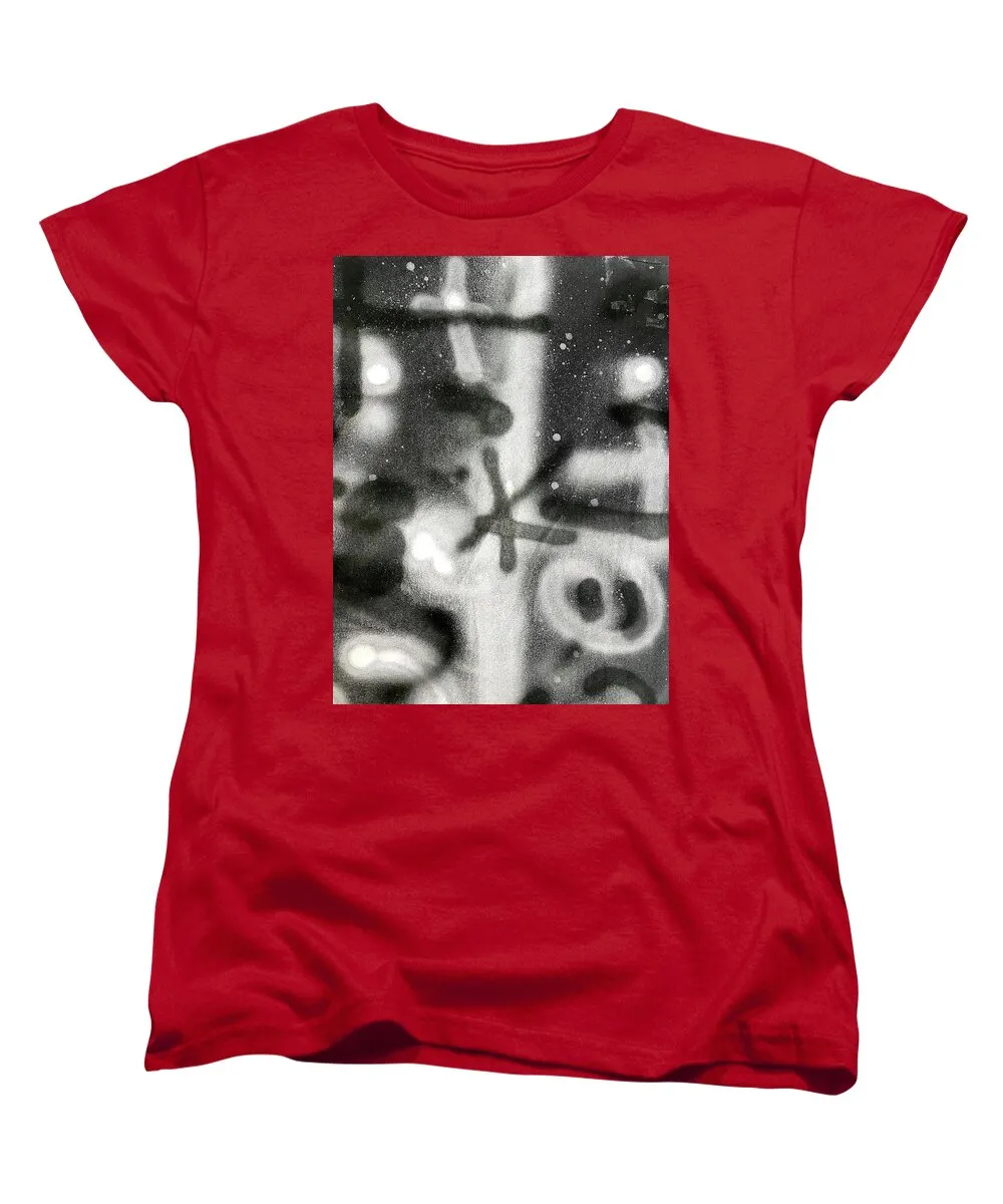 Graffiti BW - Women's T-Shirt (Standard Fit)